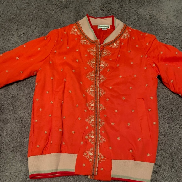 Anthropologie Embroidered Jacket - Picture 3 of 7